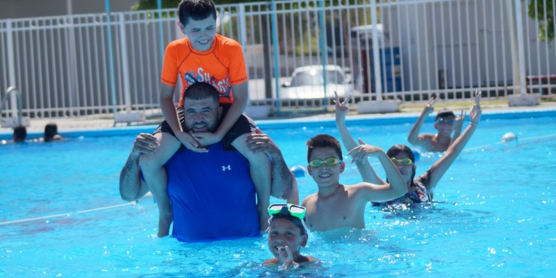 Anuncian segundo curso de natación y aquazumba