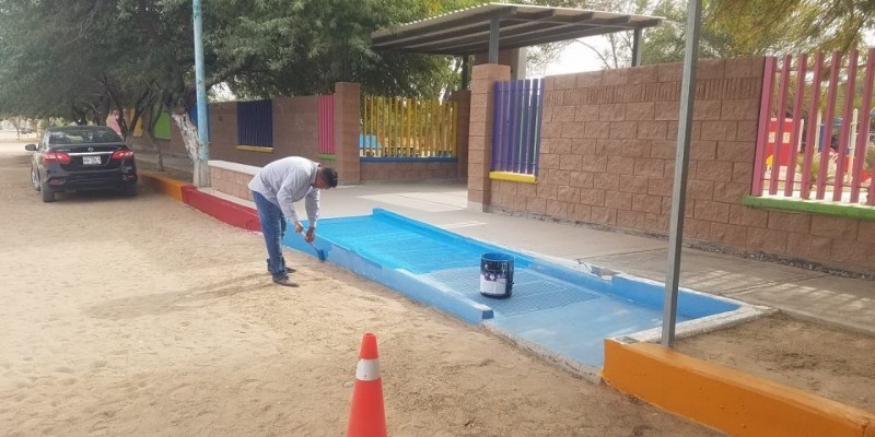 Avanza Desarrollo Urbano con rehabilitación en zonas escolares