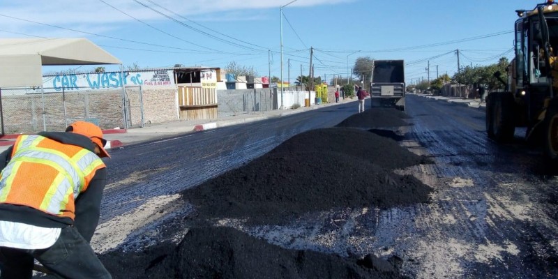 Avanza rehabilitación de vialidades