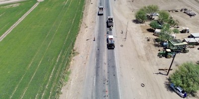Brinda Obras Públicas mantenimiento en carretera del valle
