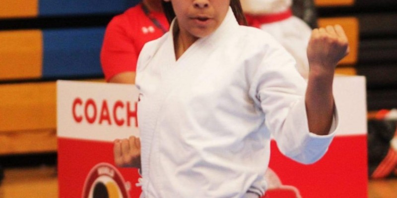 Clasifica Emily Viera al Panamericano de Karate do