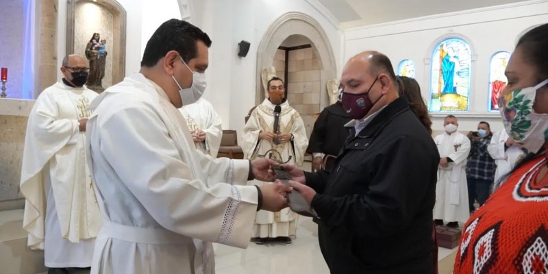 Conmemoran 416 aniversario de la primera misa en San Luis