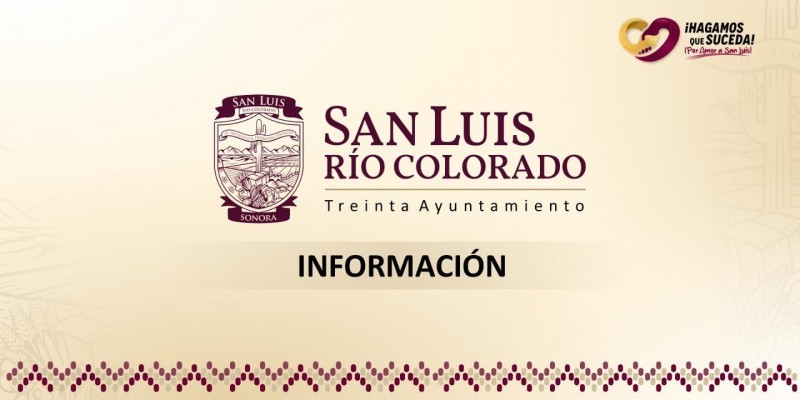 Decreta Gobierno de Sonora “Mando Único” en materia de seguridad pública en San Luis Río Colorado