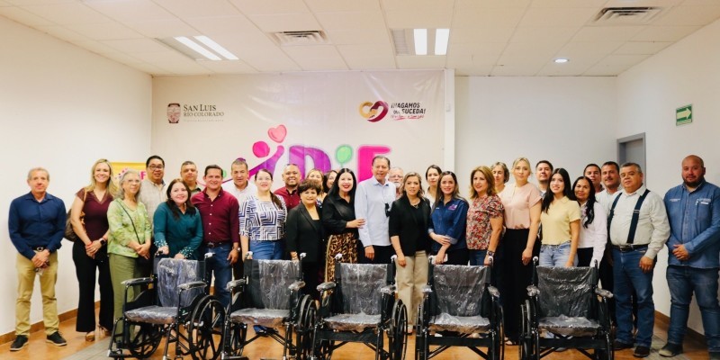 Finaliza campaña “Ruedas por Amor” con la recaudación de 78 sillas de ruedas