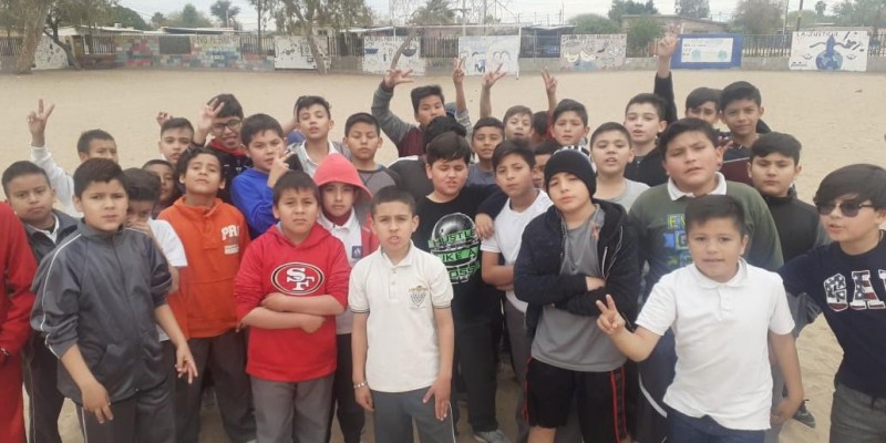 Inicia DMD clases de educación física en escuela Solidaridad