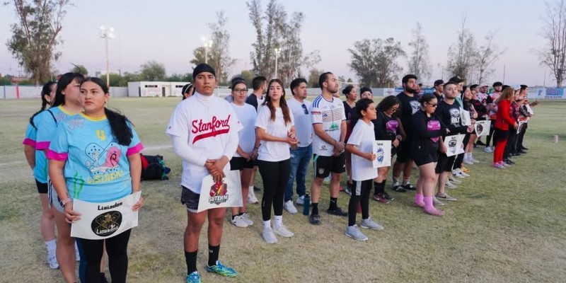 Inicia la primera temporada de la Liga Municipal de Flag Football en San Luis