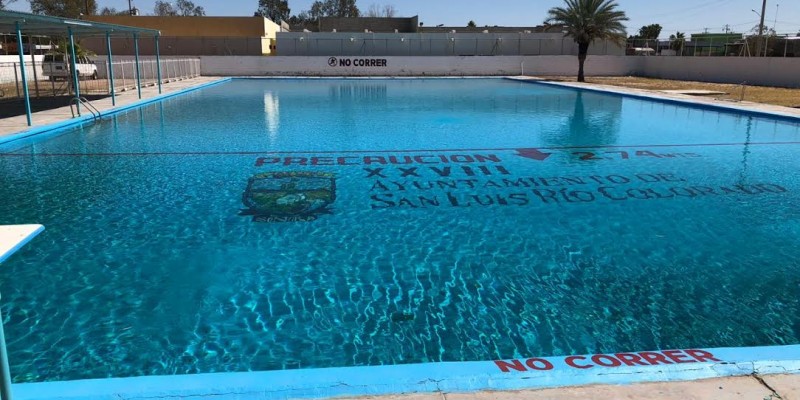 Instalarán malla sombra en Alberca Municipal