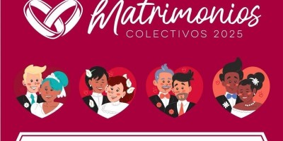 Invitan a dar el ¡Sí! en Campaña de Matrimonios Colectivos 2025