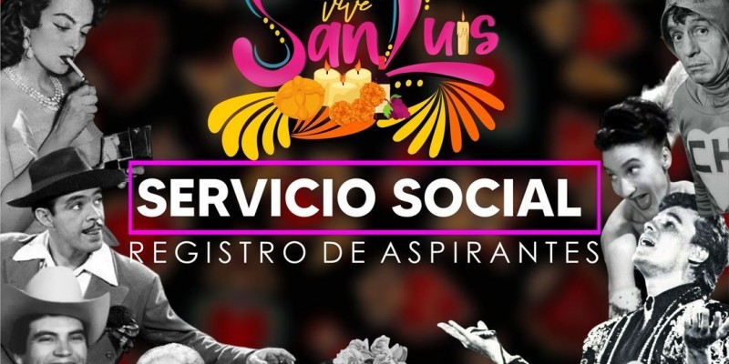 Invitan a jóvenes a liberar servicio en Festival Vive San Luis