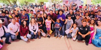 Lleva DIF Municipal alegría a ejido Lagunitas con “Mundo DIFvertido” 