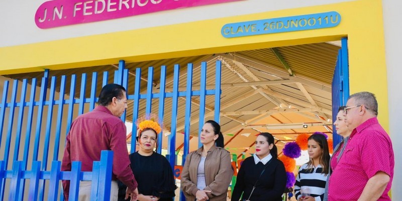 Más de 140 niños beneficiados con obras en jardines de niños