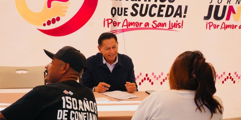 Más de 200 atenciones en Jornada “Juntos Por Amor a San Luis”