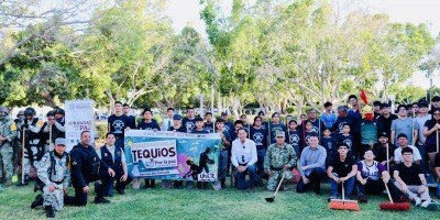 Participan jóvenes en Jornada Nacional de Tequios por la Paz y contra las Adicciones