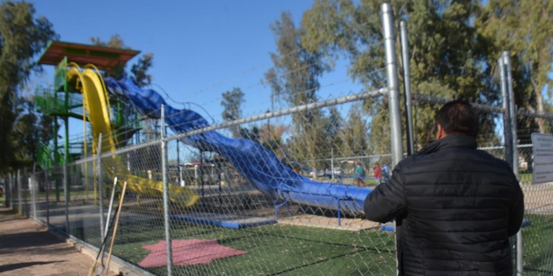 Por prevención, clausura temporal en toboganes