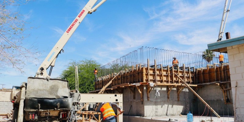 Presenta Oomapas avances de la construcción de la 1ra Planta Tratadora de Aguas Residuales en el Golfo de Santa Clara