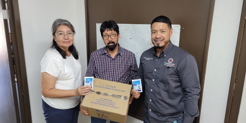 Recibe PC donación de 600 sobres de sueros orales 