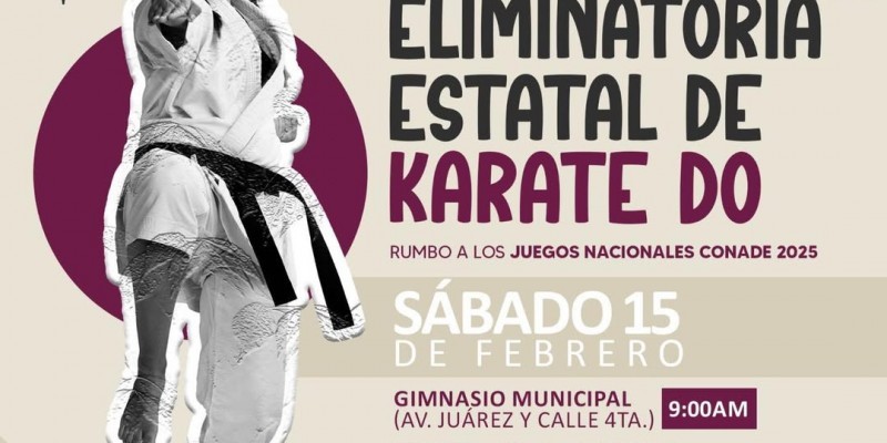 San Luis será sede de Karate Do rumbo a los Juegos CONADE 2025